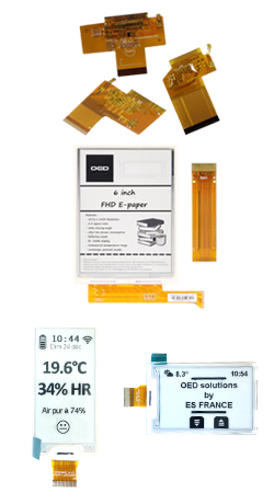 photo différentes nappes FPC